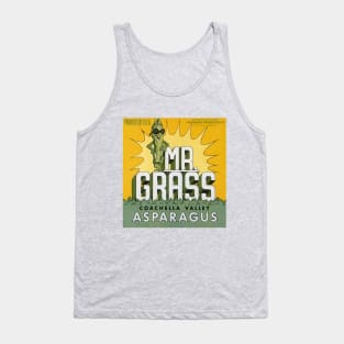 Vintage Mr. Grass Asparagus Label Tank Top